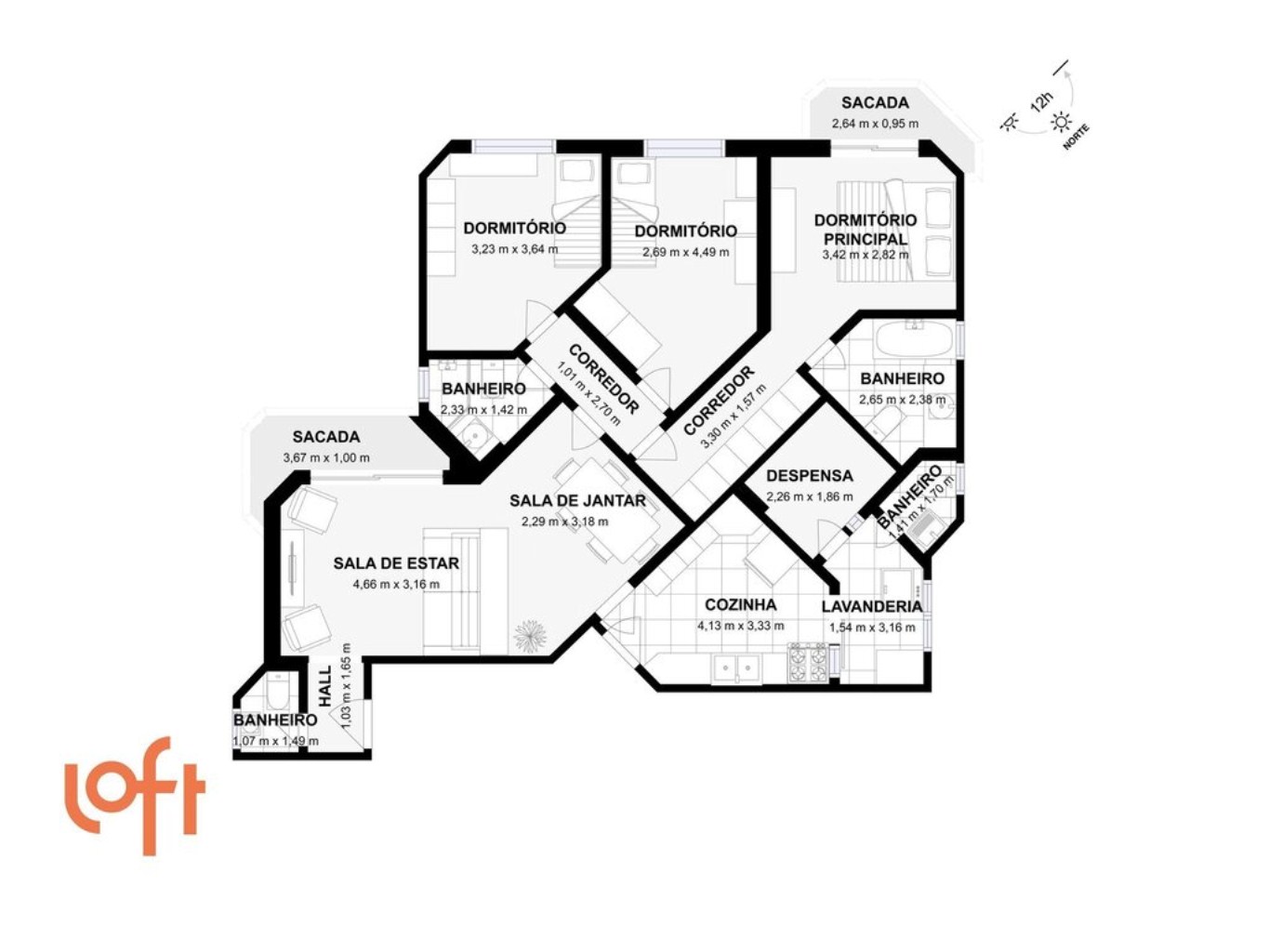 Apartamento à venda com 3 quartos, 112m² - Foto 42