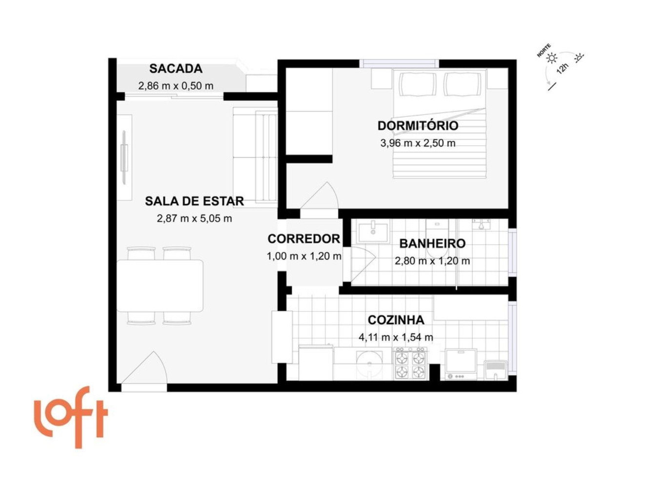 Apartamento à venda com 1 quarto, 41m² - Foto 33