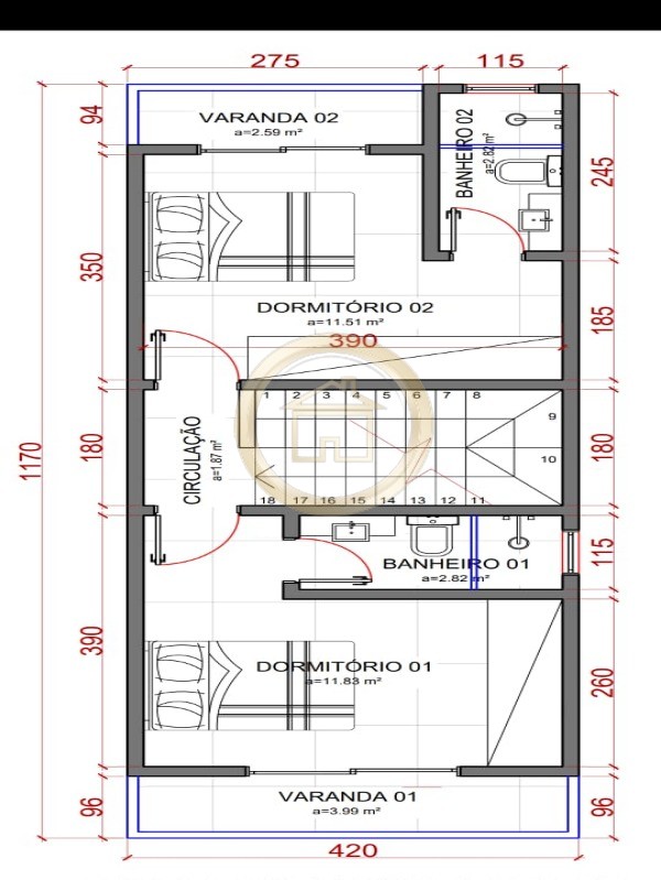 Casa à venda com 2 quartos, 98m² - Foto 34