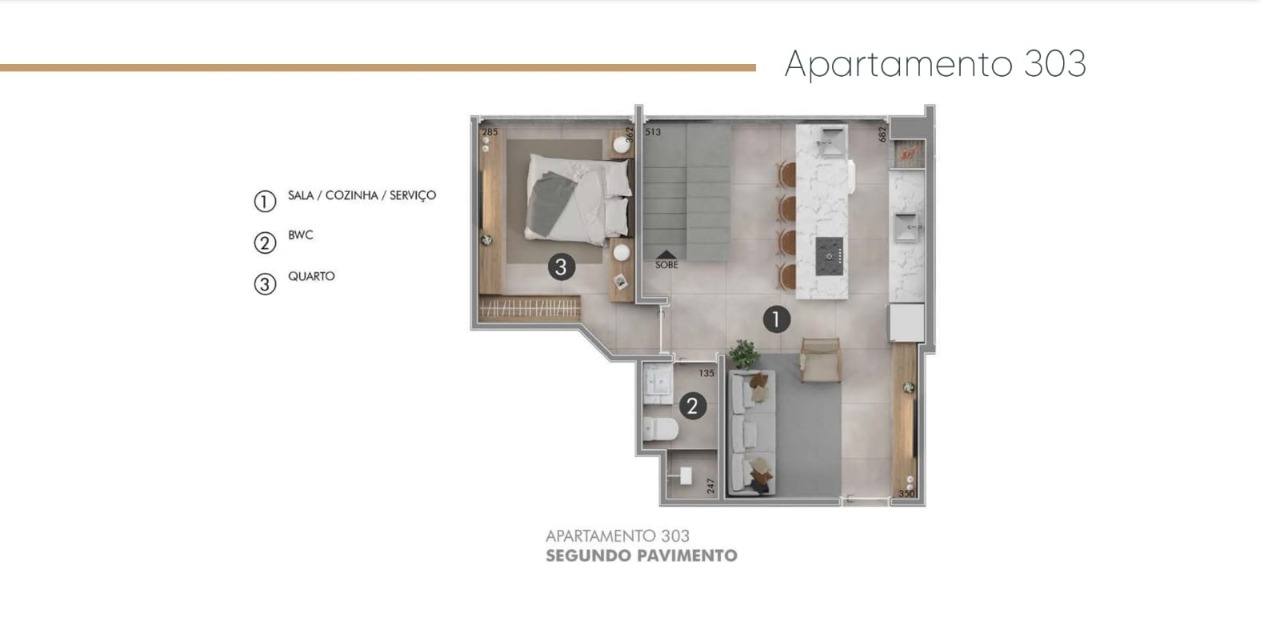 Apartamento à venda com 3 quartos, 106m² - Foto 3