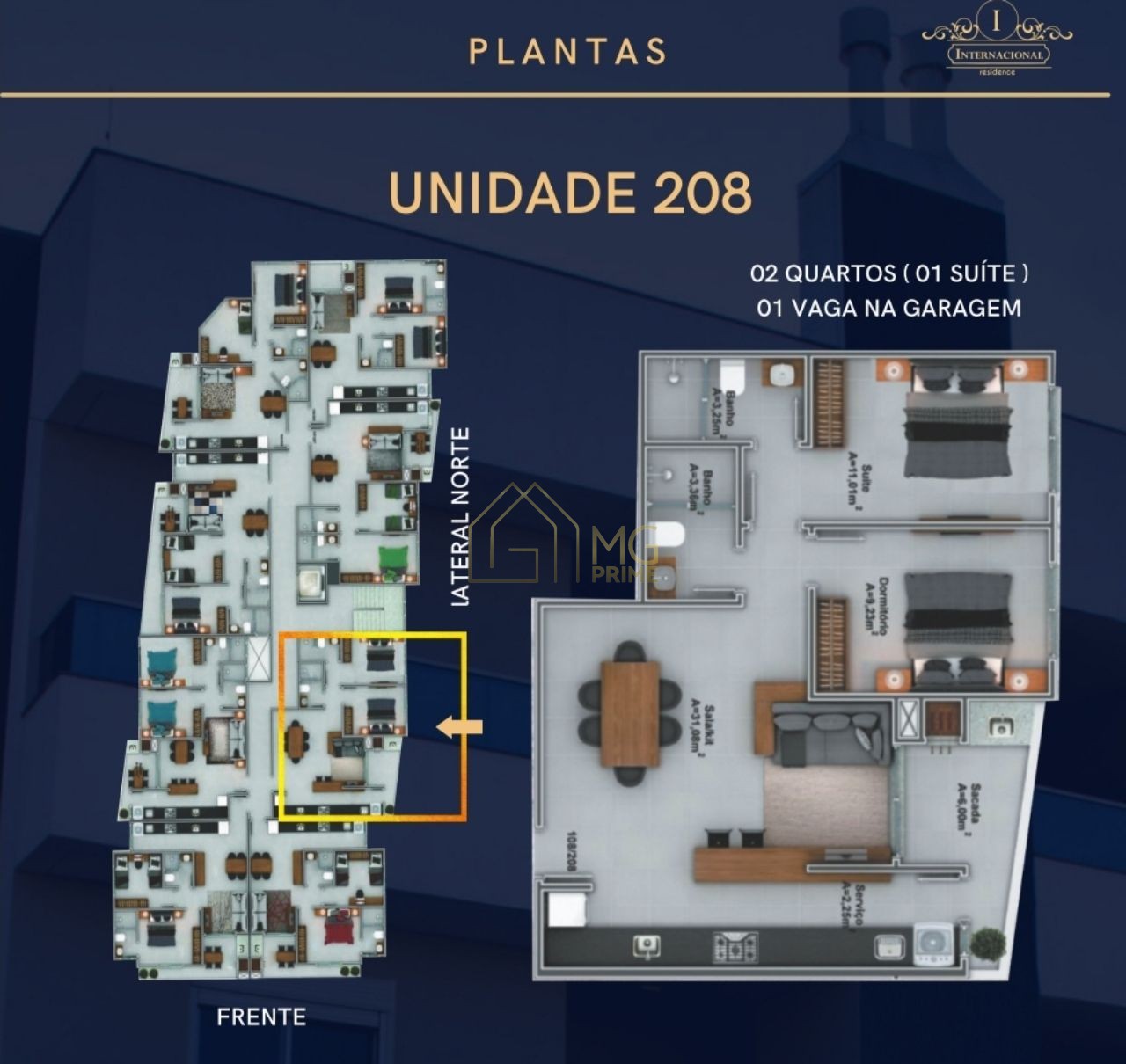 Apartamento à venda com 2 quartos, 72m² - Foto 5