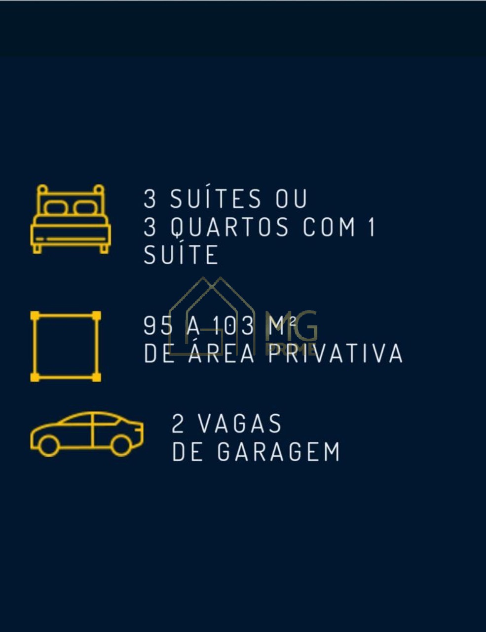 Apartamento à venda com 3 quartos, 96m² - Foto 3