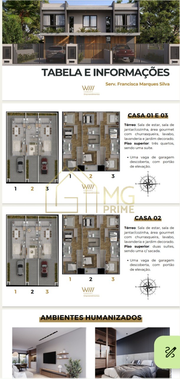 Casa à venda com 3 quartos, 142m² - Foto 2