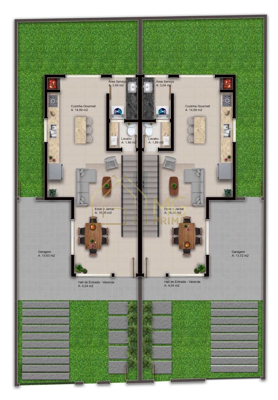 Casa à venda com 3 quartos, 120m² - Foto 11