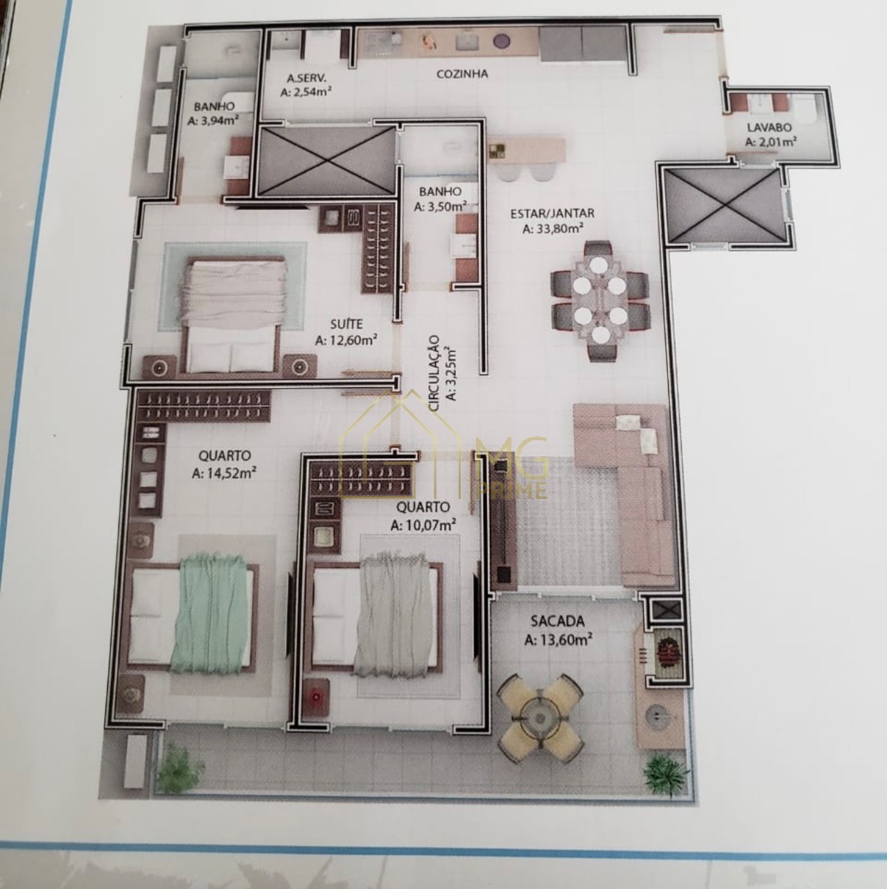 Apartamento, 3 quartos, 137 m² - Foto 30