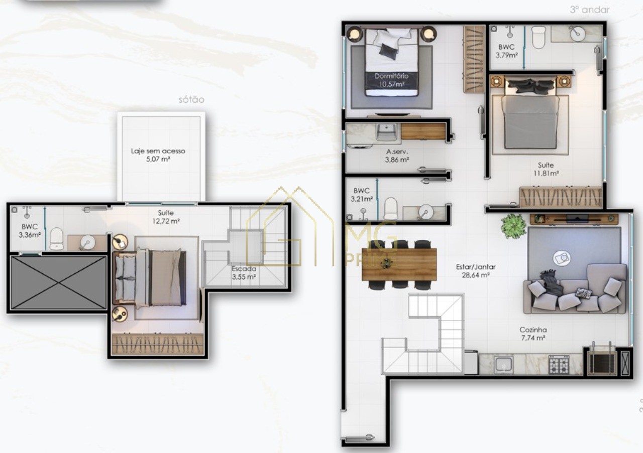 Apartamento, 3 quartos, 104 m² - Foto 30