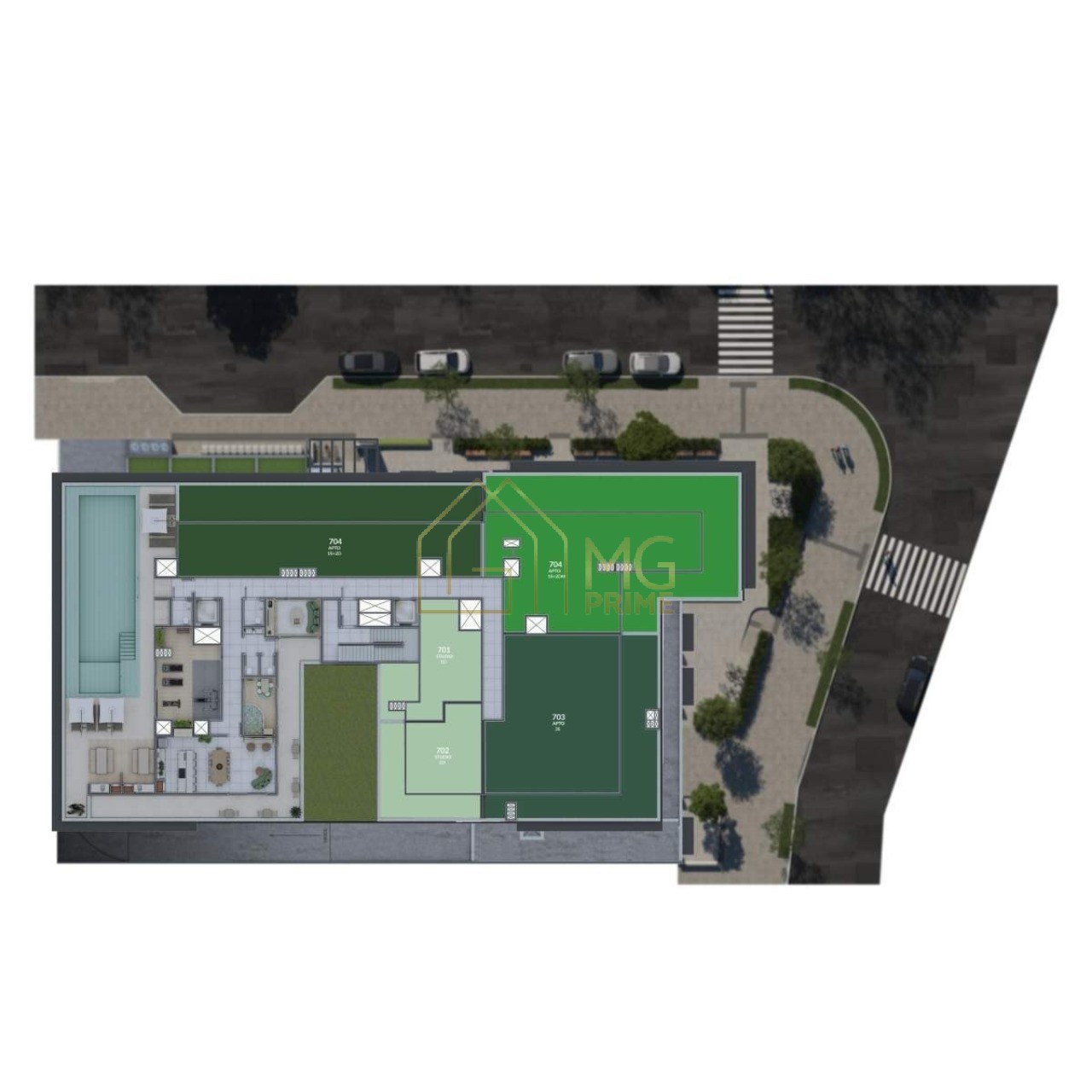 Cobertura, 3 quartos, 226 m² - Foto 19