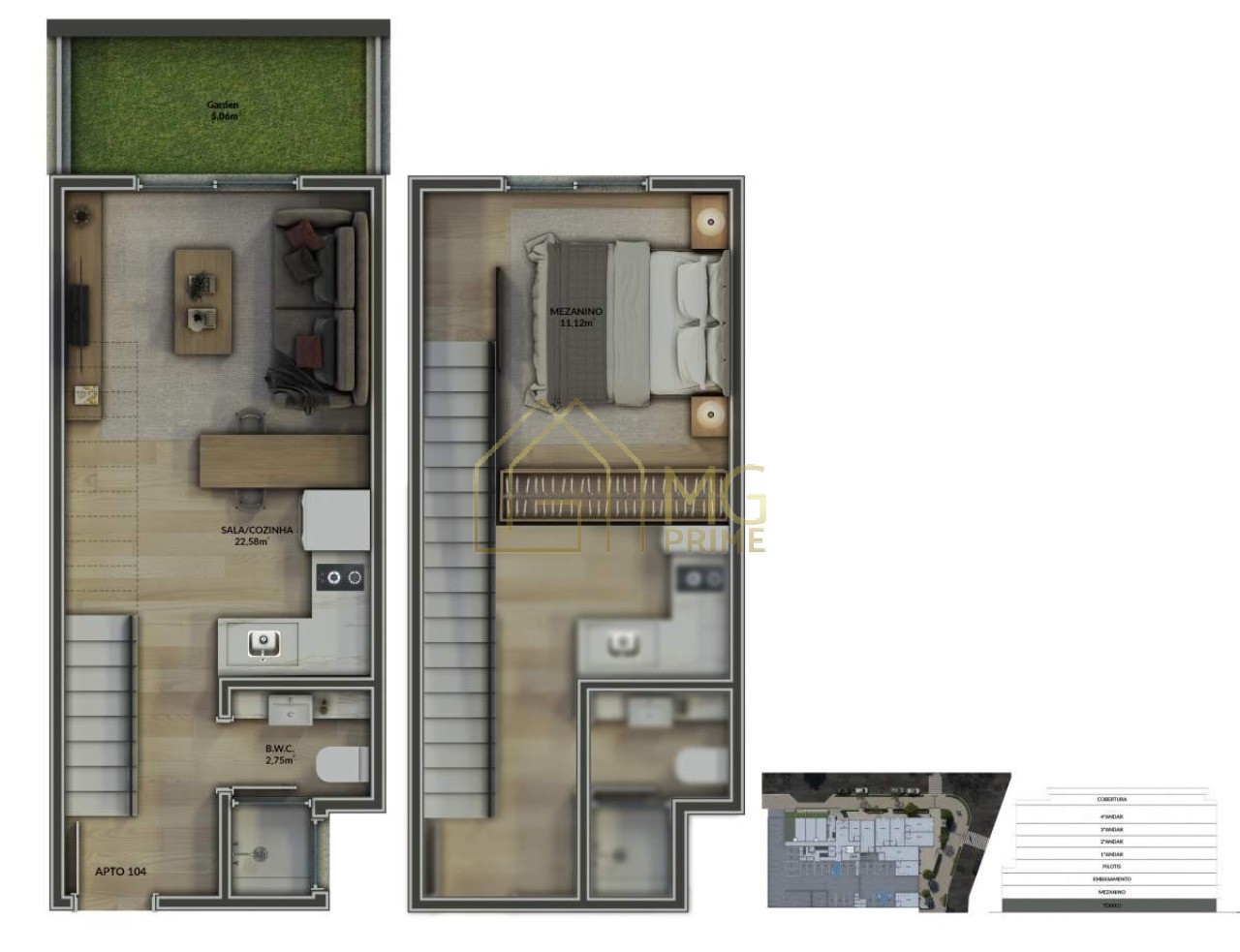 Kitnet-Studio, 69 m² - Foto 18