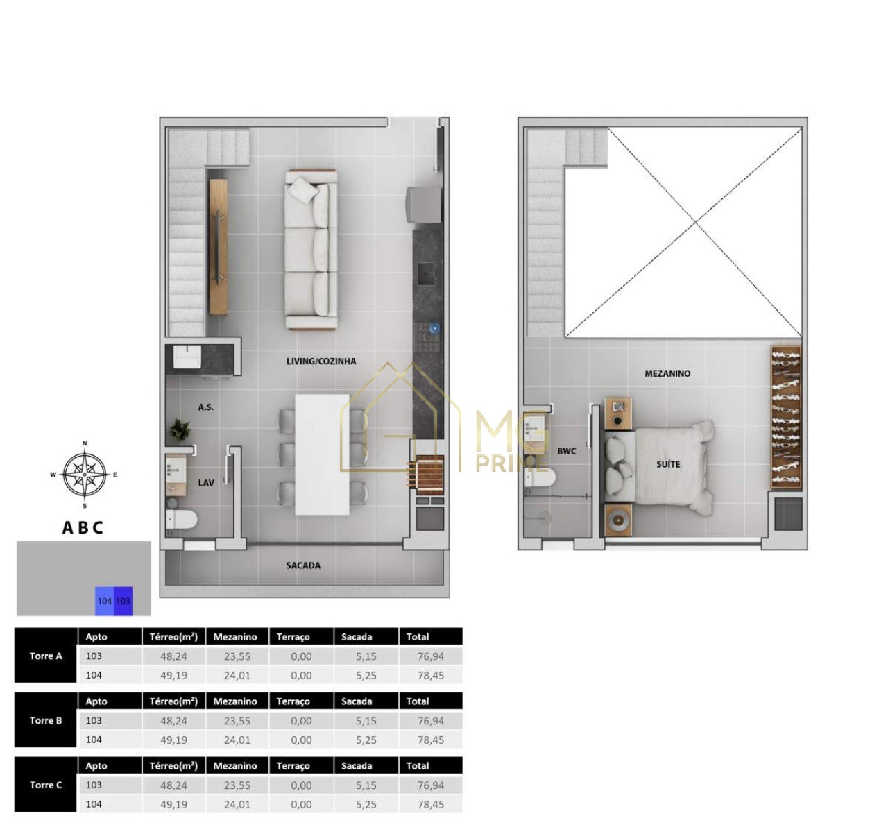 Apartamento, 1 quarto, 76 m² - Foto 21