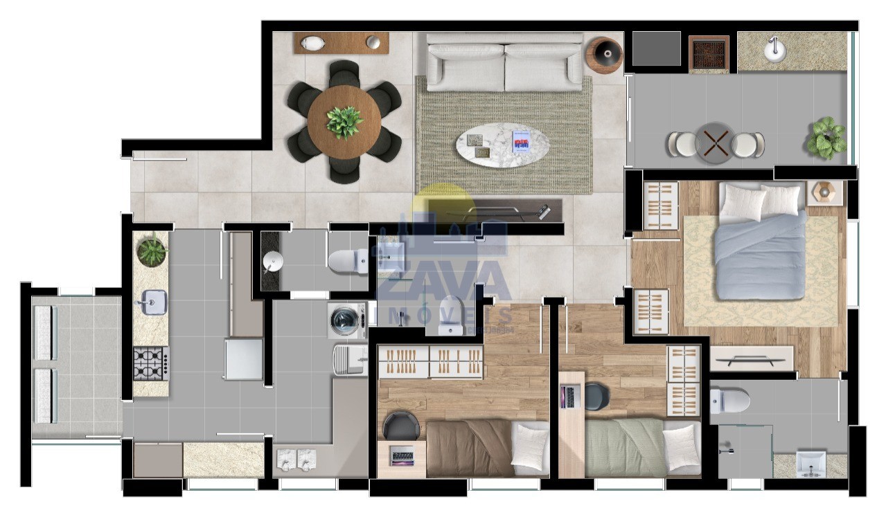 Apartamento à venda com 3 quartos, 95m² - Foto 27