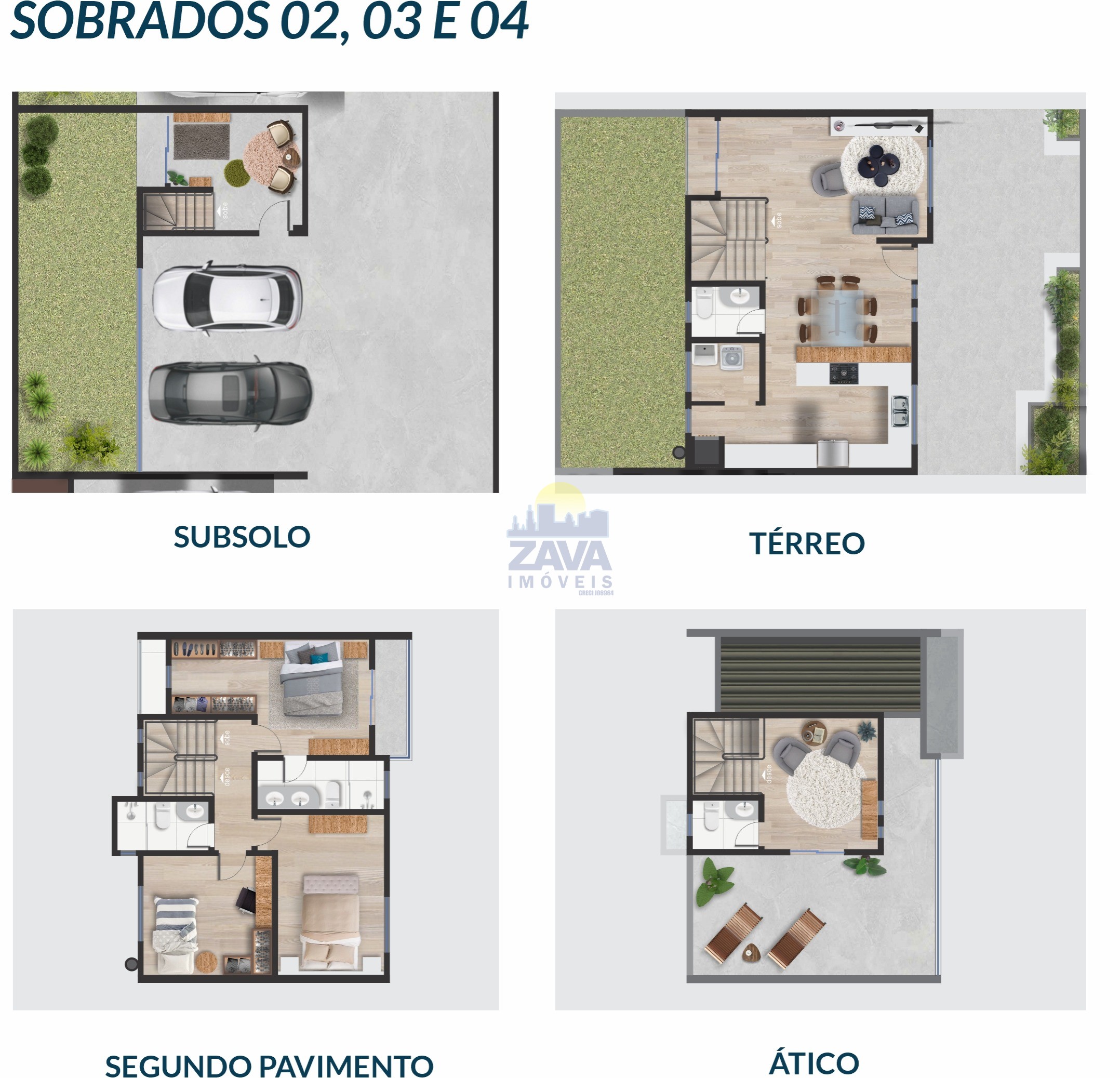 Sobrado à venda com 3 quartos, 179m² - Foto 3