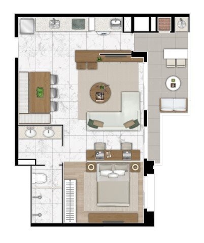 Apartamento à venda com 2 quartos, 63m² - Foto 38