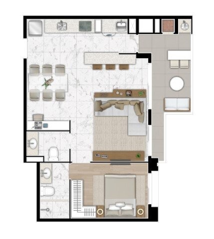 Apartamento à venda com 2 quartos, 63m² - Foto 36