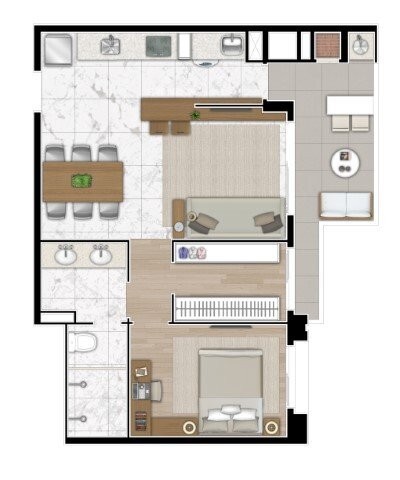 Apartamento à venda com 2 quartos, 63m² - Foto 35