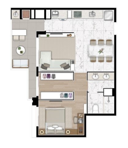 Apartamento à venda com 2 quartos, 63m² - Foto 31