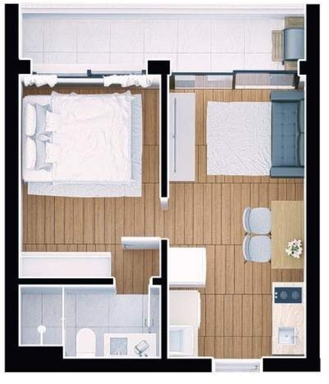 Apartamento à venda com 1 quarto, 40m² - Foto 34