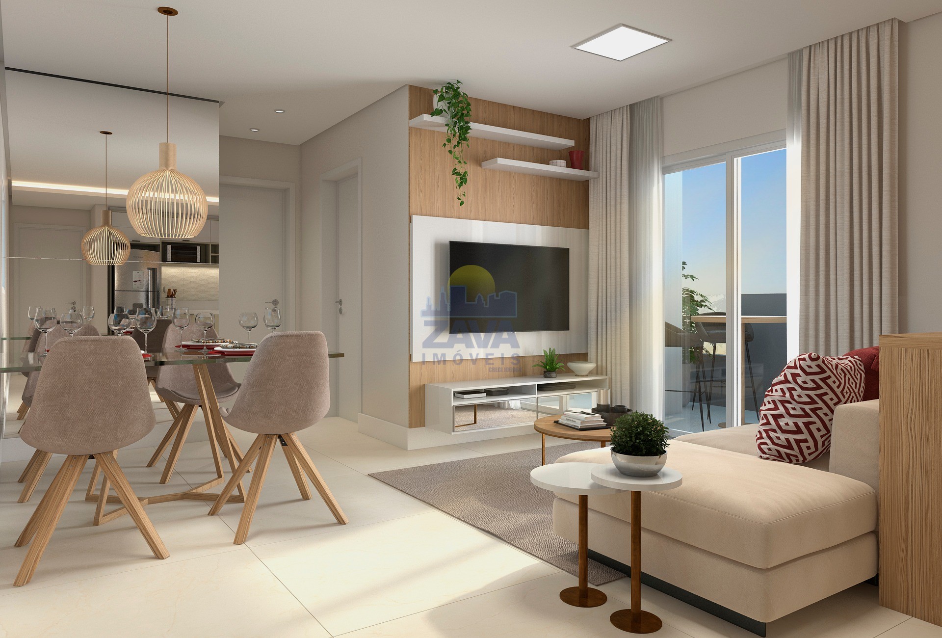 Apartamento à venda com 2 quartos, 111m² - Foto 1