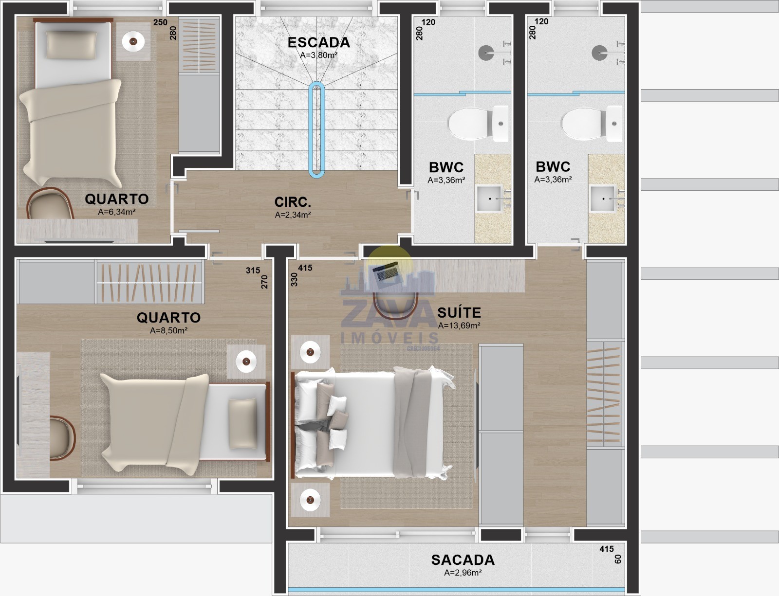 Sobrado à venda com 3 quartos, 120m² - Foto 26