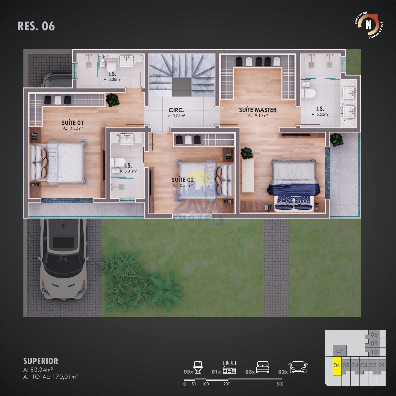 Sobrado à venda com 3 quartos, 170m² - Foto 14