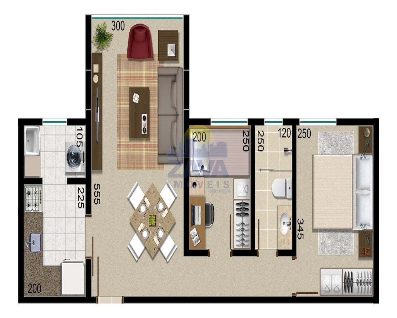 Apartamento à venda com 2 quartos, 51m² - Foto 17