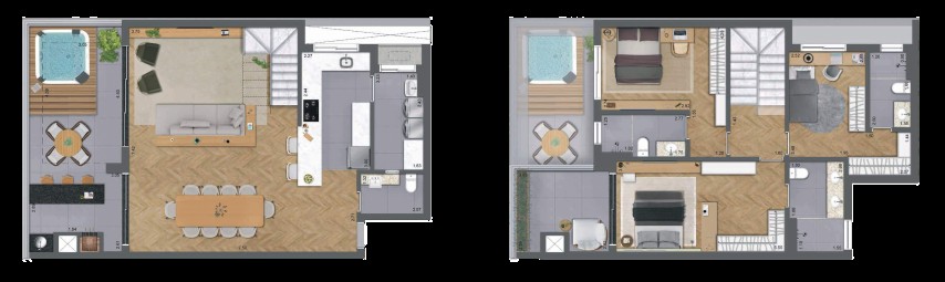 Apartamento à venda com 2 quartos, 68m² - Foto 38