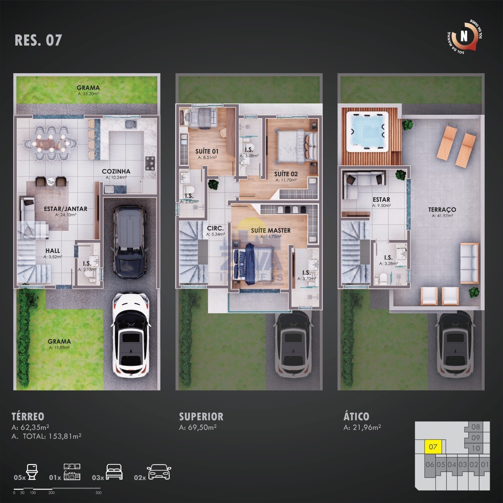 Sobrado à venda com 3 quartos, 170m² - Foto 13