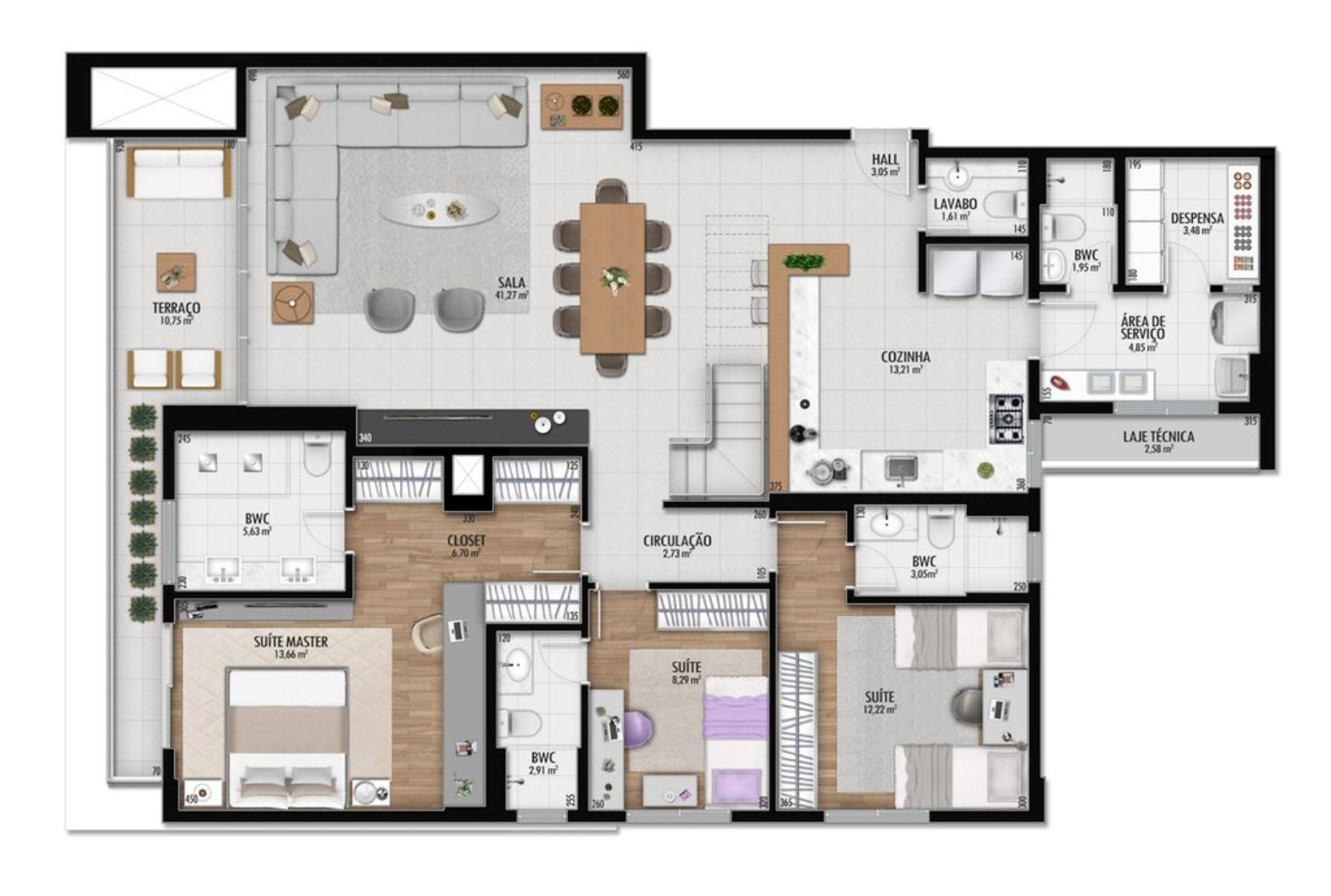 Cobertura à venda com 3 quartos, 216m² - Foto 11