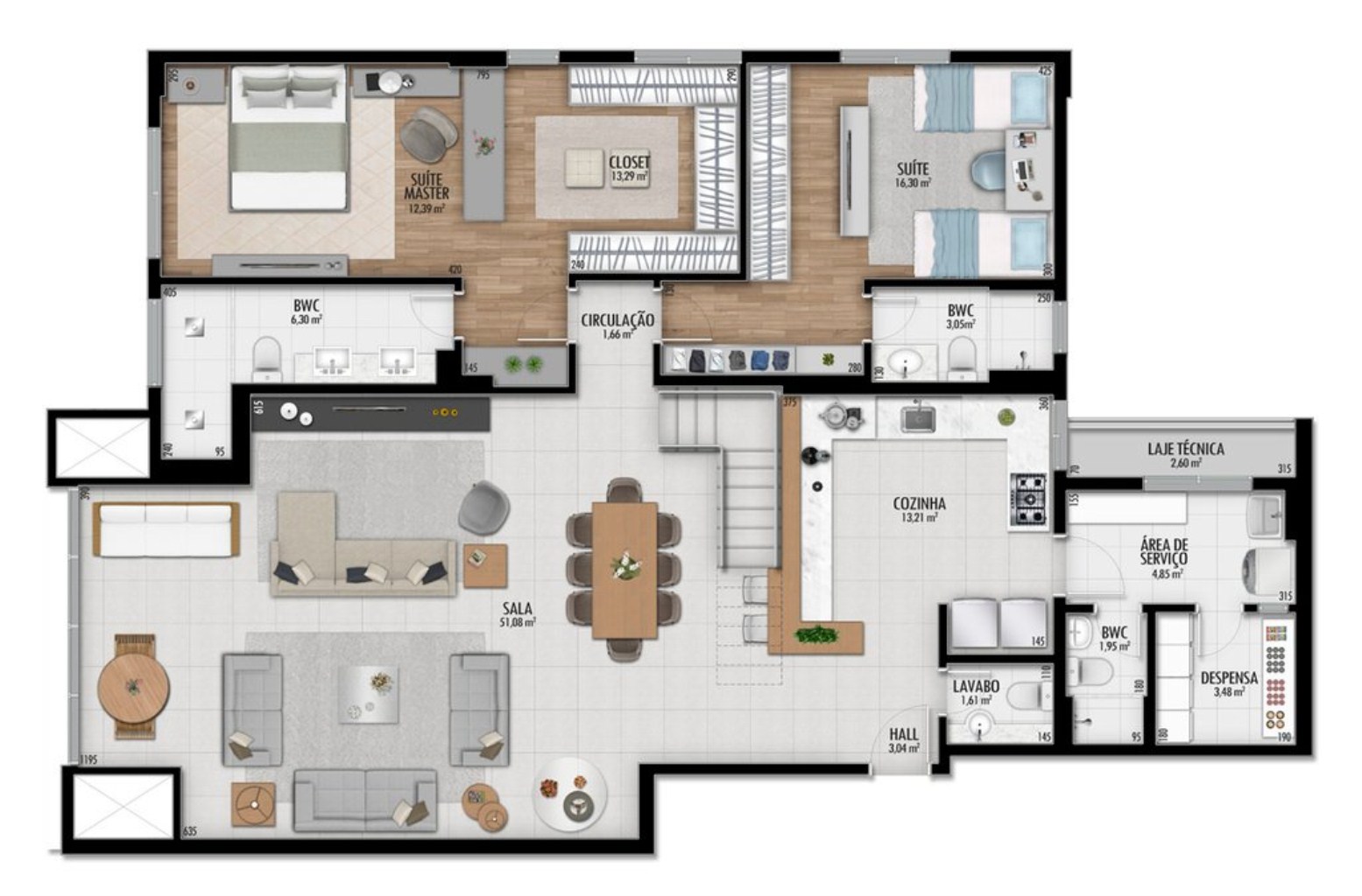 Cobertura à venda com 3 quartos, 216m² - Foto 12