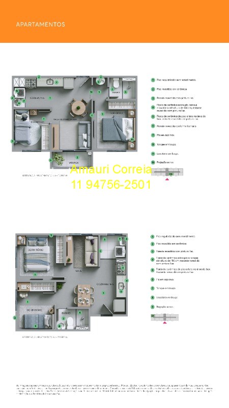 Apartamento, 2 quartos, 35 m² - Foto 20