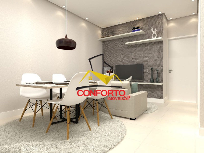 Apartamento à venda com 1 quarto, 39m² - Foto 1