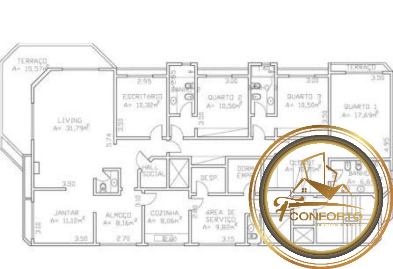 Apartamento à venda e aluguel com 4 quartos, 220m² - Foto 20