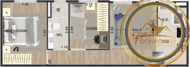 Apartamento à venda com 2 quartos, 38m² - Foto 14