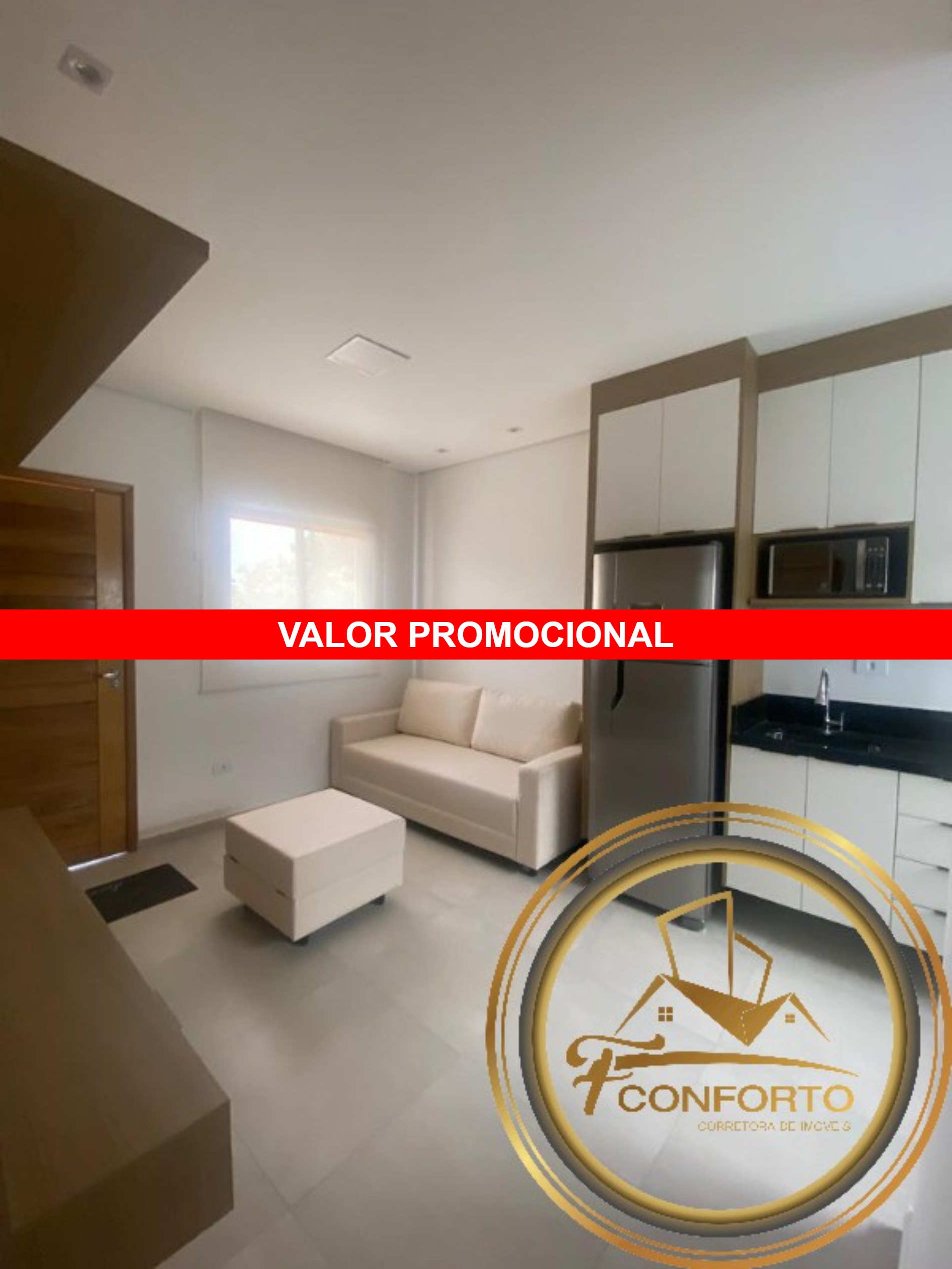 Apartamento à venda com 2 quartos, 41m² - Foto 1