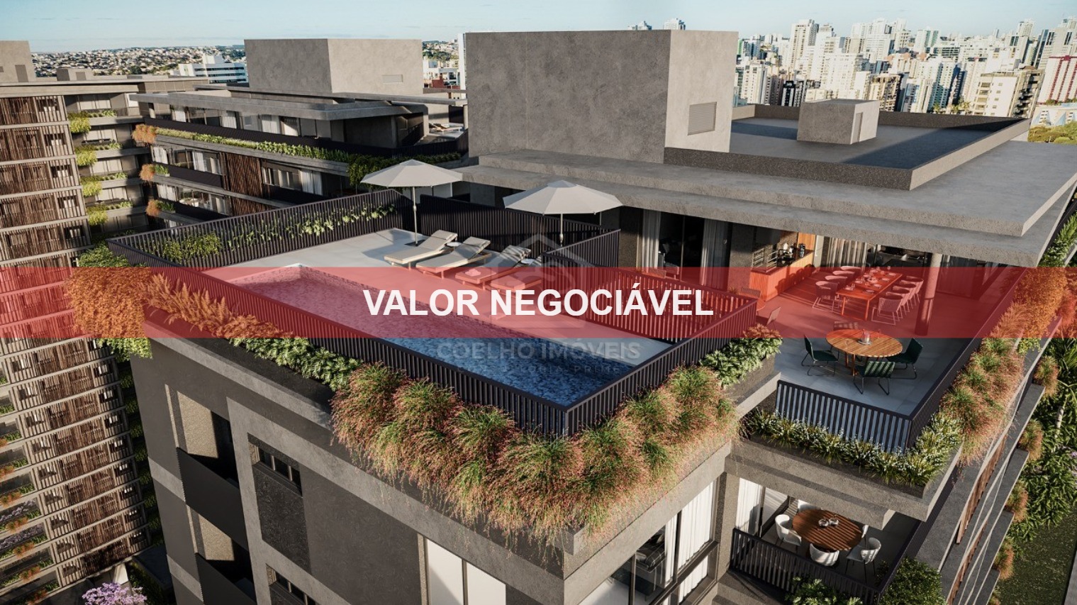 Cobertura à venda com 4 quartos, 406m² - Foto 1