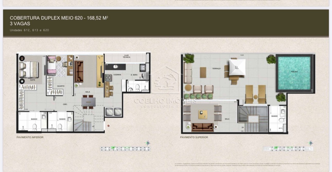 Cobertura, 2 quartos, 169 m² - Foto 52