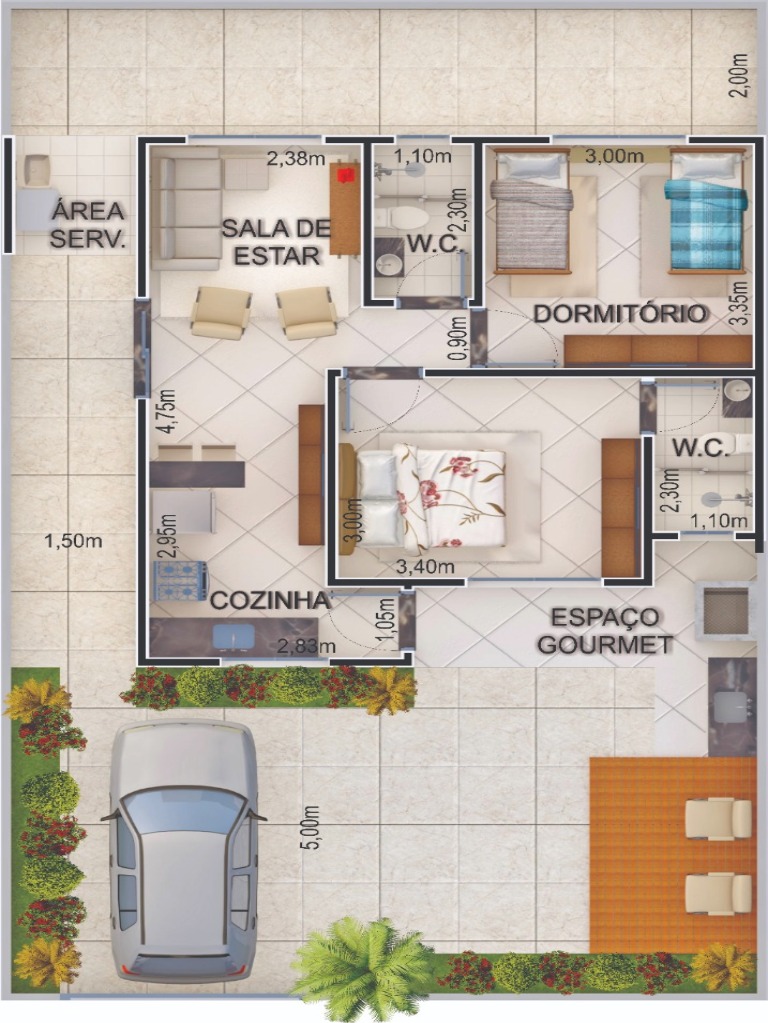 Casa à venda com 2 quartos, 58m² - Foto 8