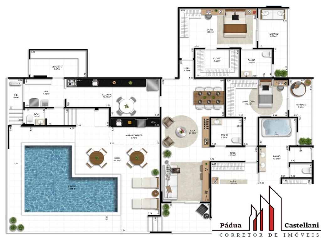 Apartamento à venda com 3 quartos, 100m² - Foto 18