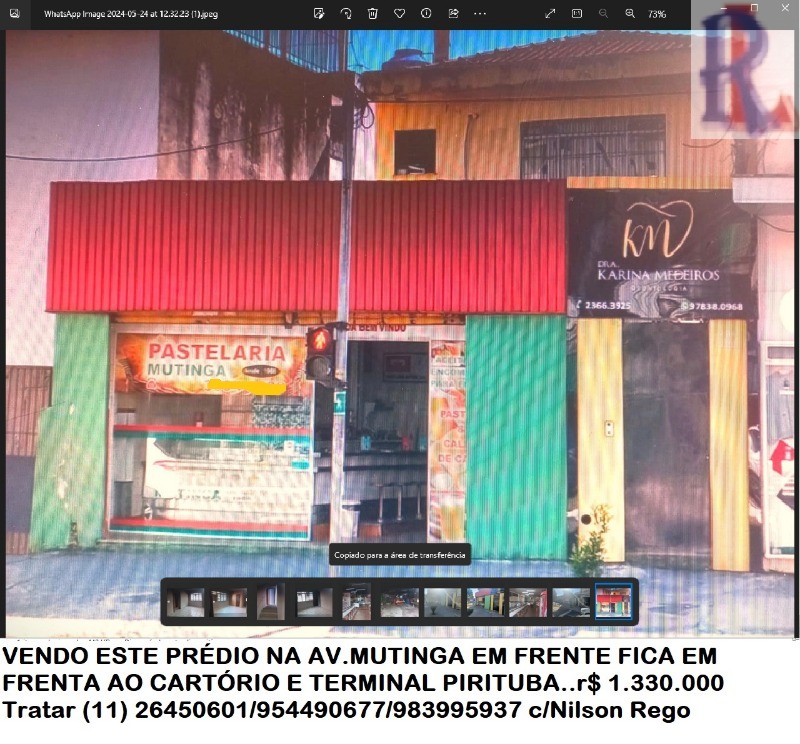 PONTO COMERCIAL COMERCIAL em SÃO PAULO - SP, PIRITUBA
