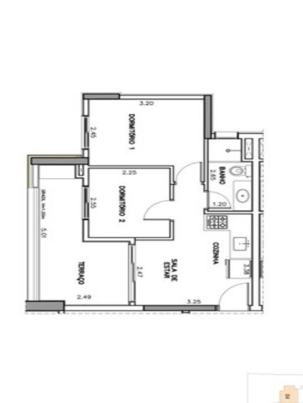 Apartamento, 2 quartos, 45 m² - Foto 8