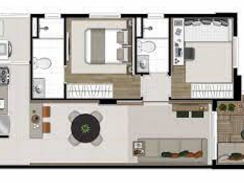 Apartamento à venda com 2 quartos, 59m² - Foto 14