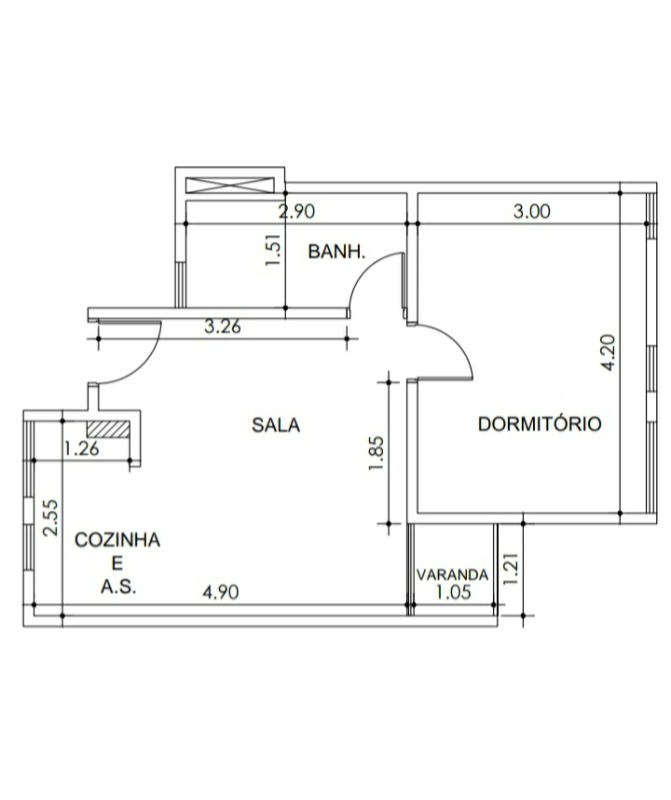 Apartamento, 1 quarto, 39 m² - Foto 17