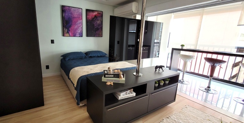 Apartamento à venda com 1 quarto, 42m² - Foto 3