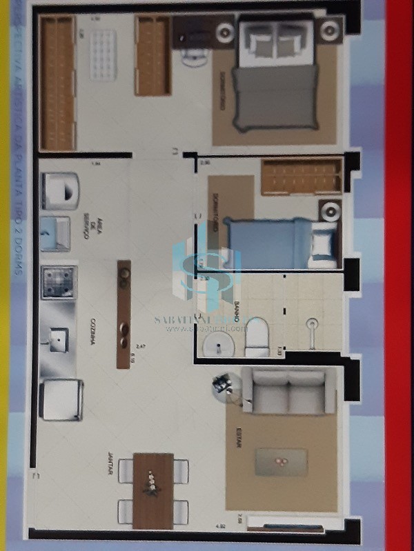 Apartamento à venda com 1 quarto, 44m² - Foto 15