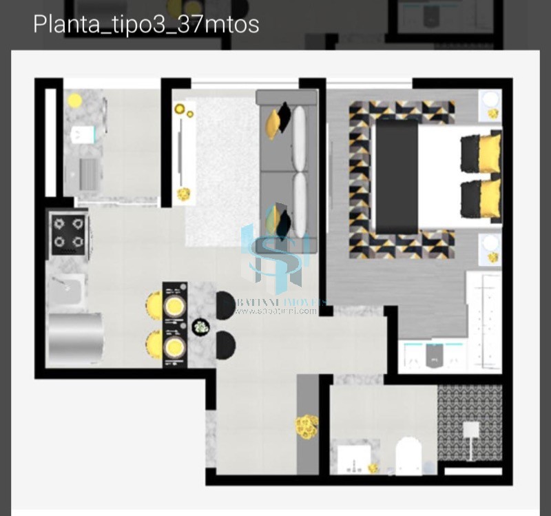 Apartamento à venda com 2 quartos, 51m² - Foto 22