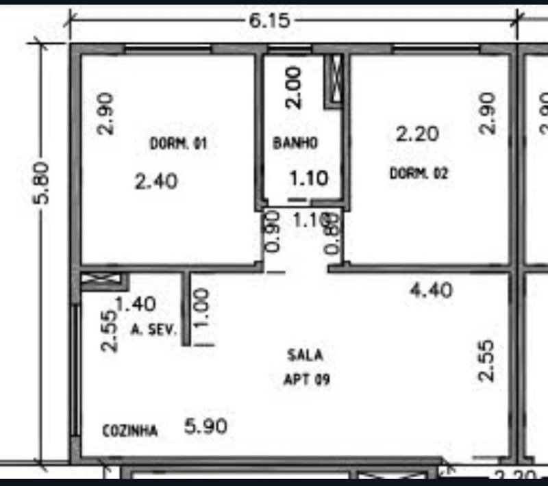 Apartamento à venda com 2 quartos, 40m² - Foto 27