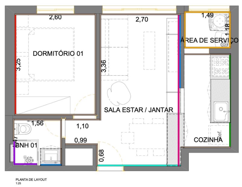 Apartamento, 1 quarto, 38 m² - Foto 15