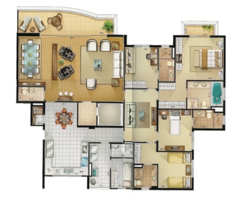 Apartamento, 4 quartos, 195 m² - Foto 33