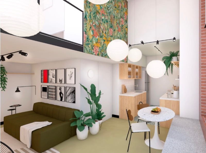 Flat/Apart Hotel, 1 quarto, 35 m² - Foto 3