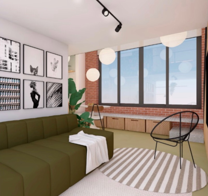 Flat/Apart Hotel, 1 quarto, 35 m² - Foto 1