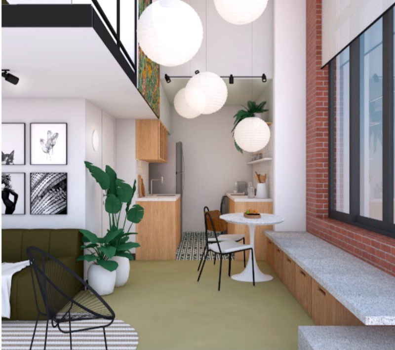 Flat/Apart Hotel, 1 quarto, 35 m² - Foto 4
